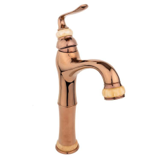 Trendy's Mosdócsaptelep, Munkalapra Szerelhető, Leeresztő Szeleppel, Rose/Gold csaptelep