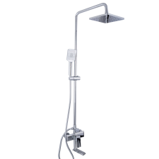  TRENDY'S zuhanyoszlop, három funkcióval, króm fürdőkellék