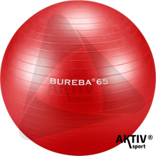 Trendy Bureba durranásmentes labda 65 cm piros fitness labda