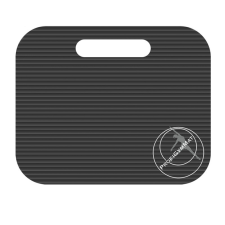 Trendy Szépséghibás mini fitnesz szőnyeg füles Trendy 35x30x1,5 cm fekete tornaszőnyeg