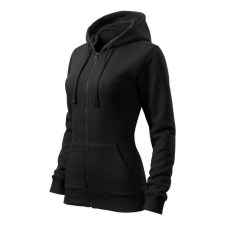 Trendy Zipper felső női fekete 2XL női pulóver, kardigán