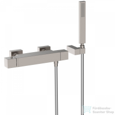 Tres SLIM EXCLUSIVE termosztátos zuhany csaptelep, zuhanyszettel, rozsdamentes acél 20216409AC csaptelep