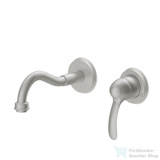 Tres TRES-CLASIC Fali mosdó csaptelep, 210 mm, steel, 24220001AC csaptelep
