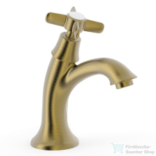 Tres TRES-CLASIC hidegvizes mosdócsaptelep, matt bronz 24250301LM csaptelep