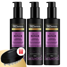 Tresemme TRESemmé Biotin Repair kiöblítés nélküli Hajpakolás 3x200ml + Ajándék TRESemmé fésű kozmetikai ajándékcsomag