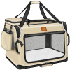 Tresko Přepravka pro psy a kočky 92 × 63 × 63 cm, béžová