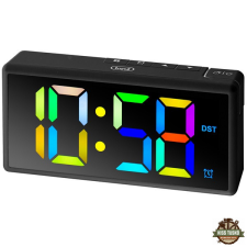 Trevi EC 886 Black digitális fekete ébresztőóra ébresztőóra