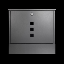 Trezor POSTALÁDA KÜLTÉRI 340X350X116MM VISIB FEKETE postaláda