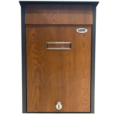 Trezor Postaláda "Posta 1" Antracit + Aranytölgy postaláda