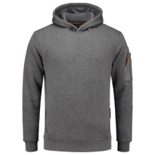 TRICORP ADLT42 PREMIUM HOODED SWEATER Kapucnis pulóver (stone melange, 3XL) munkaruha