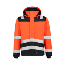 TRICORP ADLT51 MIDI PARKA HIGH VIS BICOLOR Jól láthatósági kabát (narancs, 4XL)
