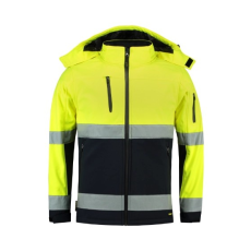 TRICORP ADLT52 Jól láthatósági softshell kabát (sárga, 4XL)