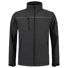 TRICORP ADLT53 LUXURY Softshell kabát (sötétszürke, L) munkaruha