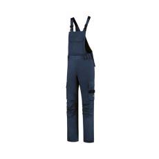 TRICORP Bib &amp; Brace Twill Cordura kantáros munkanadrág unisex tengerészkék 56