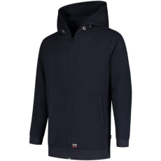 TRICORP Hooded Sweat Jacket Washable 60°C felső unisex tengerészkék M