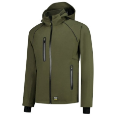 TRICORP Kabát unisex Tech Shell T54 army XL méret