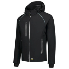 TRICORP Kabát unisex Tech Shell T54 fekete 4XL méret munkaruha