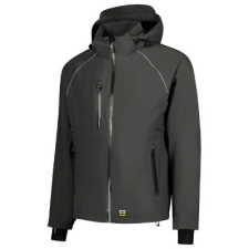 TRICORP Kabát unisex Tech Shell T54 sötétszürke XL méret munkaruha