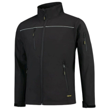 TRICORP Luxury Softshell softshell kabát unisex fekete S munkaruha