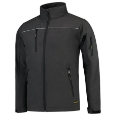 TRICORP Luxury Softshell softshell kabát unisex sötétszürke 4XL