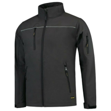 TRICORP Luxury Softshell softshell kabát unisex sötétszürke L munkaruha