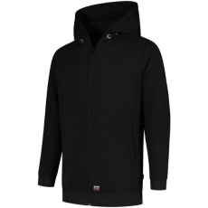TRICORP mlf_T44T118 Hooded Sweat Jacket Washable 60°C felső unisex fekete 3XL