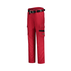TRICORP Munkanadrág női Work Pants Twill Women T70 piros 34 méret