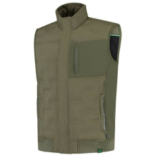 TRICORP Puffer Bodywarmer Rewear mellény unisex army M munkaruha