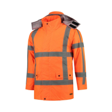 TRICORP RWS Parka munkakabát unisex fluoreszkáló narancssárga 3XL