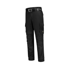 TRICORP Work Pants Twill Cordura Stretch munkanadrág unisex fekete 62
