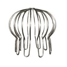 Tricox MR1 madárvédő rács inox 80mm hűtés, fűtés szerelvény
