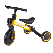  Trike Fix Mini terepjáró tricikli 3in1 pedálokkal sárga tricikli