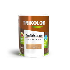 Trikolor kerítéslazúr Tölgy 5 l favédőszer és lazúr