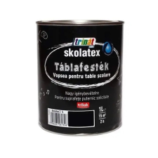 Trilak Trinát Skolatex Aqua táblafesték - fekete - 1 l fal- és homlokzatfesték