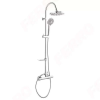  Trinity zuhanyrendszer szett, króm