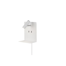 Trio 2225570231 3000K/240lm/IP20/fehér USB-s LED fali lámpa világítás