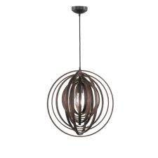 Trio 305900126 Boolan 60W barna függesztett lámpatest világítás