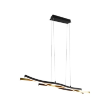 Trio Blaze sárgaréz-fekete LED függesztett lámpa (TRI-341210308) LED 1 izzós IP20 világítás