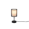 Trio Burton fekete-fehér asztali lámpa (TRI-511400132) E14 1 izzós IP20