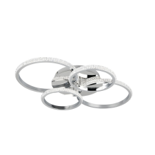 Trio Cires króm-átlátszó LED mennyezeti lámpa (TRI-R67364106) LED 1 izzós IP20 világítás