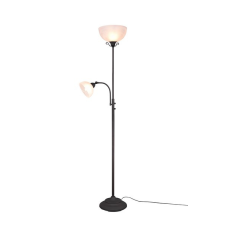 Trio Country rozsdabarna állólámpa (TRI-R46322024) E27+E14 2 izzós IP20 világítás