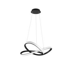 Trio Course fekete LED függesztett lámpa (TRI-R32051432) LED 1 izzós IP20 világítás