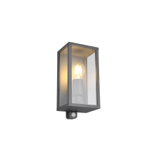 Trio GARONNE 201869142 mozgásérzékelős kültéri falikar, 1x60W E27, IP44 kültéri világítás