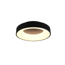 Trio Girona fekete-fehér LED mennyezeti lámpa (TRI-671210132) LED 1 izzós IP20 világítás