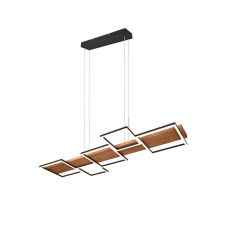Trio Harper natúr-fekete LED függesztett lámpa (TR-322910532) LED 1 izzós IP20 világítás