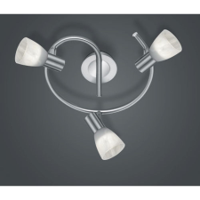 Trio Levisto mennyezeti lámpa szatin króm, alabástrom E14 3 izzós világítás