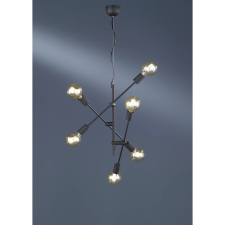 TRIO LIGHTING 306700602 Cross 28W fekete függesztett lámpatest világítás