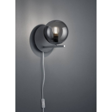 Trio Pure fali lámpa antracit E14 1 izzós világítás