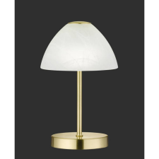 Trio Queen asztali lámpa matt sárgaréz, alabástrom LED 280lm 3000K világítás