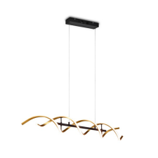 Trio Sequence sárgaréz-fekete LED függesztett lámpa (TRI-341810208) LED 1 izzós IP20 világítás